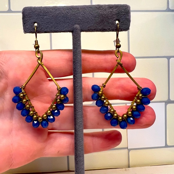 Beaded Drop Earrings 5/$25 - Picture 3 of 8